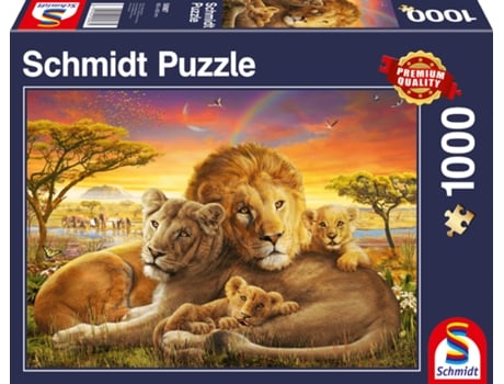 Puzzle SCHMIDT SPIELE 58987 rompecabezas 1000 pieza(s) Animales