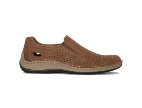 Zapatos de Hombre RIEKER Piel Marrón (42)