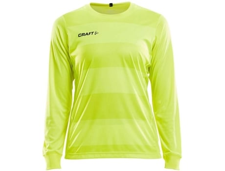 Camiseta de Mujer para Fútbol CRAFT Progress Withoupadding Amarillo (2XL)