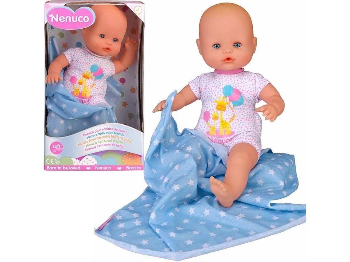 nenuco recién nacido - muñeco infantil con sonidos de bebé (famosa