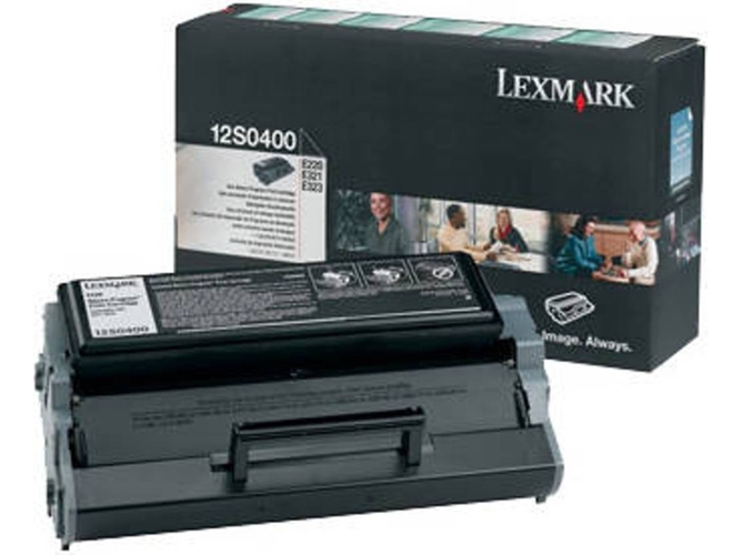 Tóner LEXMARK 12S0400 Negro