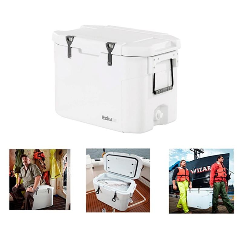 Nevera Esky 85qt 80l coleman aislante blanco 93x61x56 cm