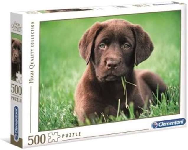 Puzzle CLEMENTONI Perrito Chocolte (500 Piezas - Edad mínima: 3 años)