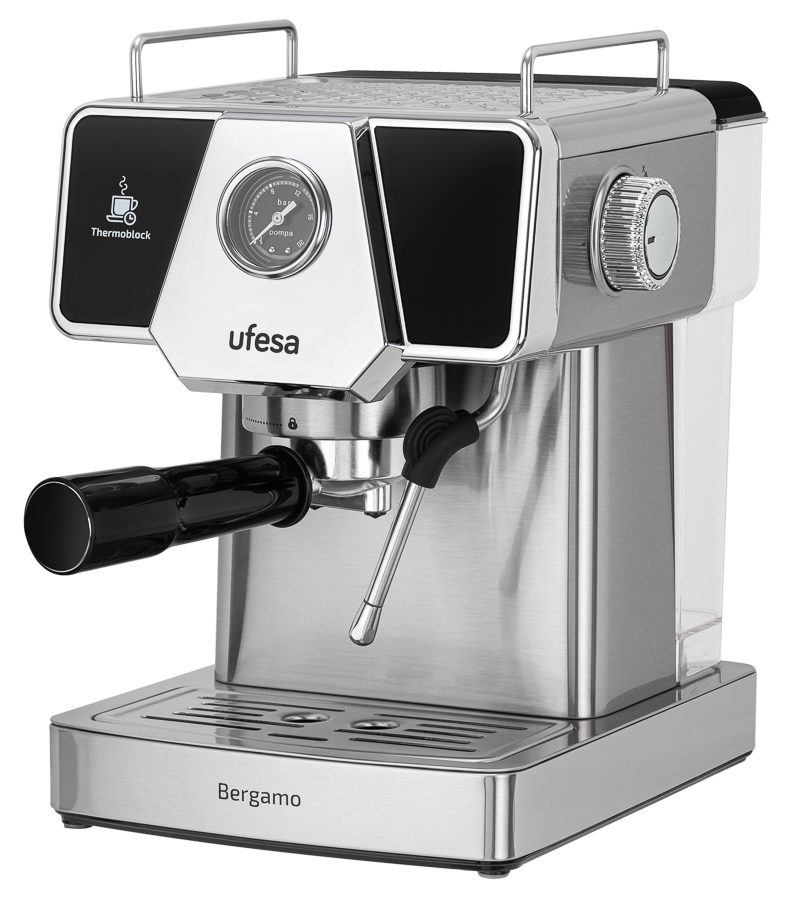 Cafetera Express de Brazo UFESA Bergamo 20 bar 1350 W 1,8 L —  ferreteriadalmau