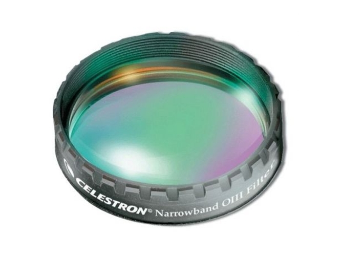 Filtro CELESTRON OIII de banda estrecha de 1,25