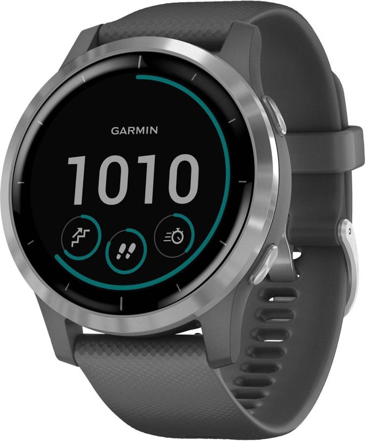 Reloj Deportivo GARMIN VivoActive 4 (Bluetooth - Hasta 8 días de autonomía - Gris)