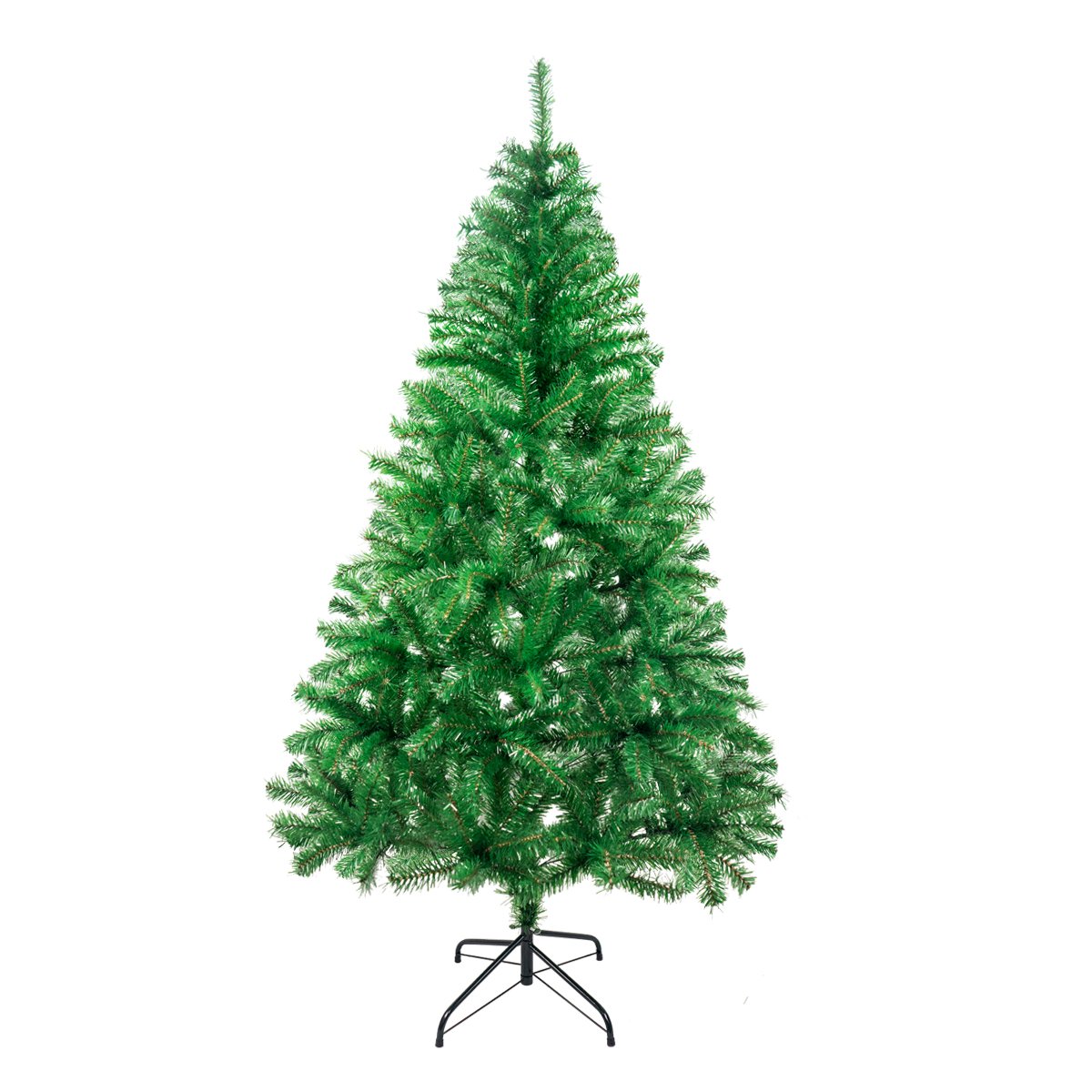 Árbol De Navidad Hoja Espumillón (210Cm 668Tips - Verde Brilo)