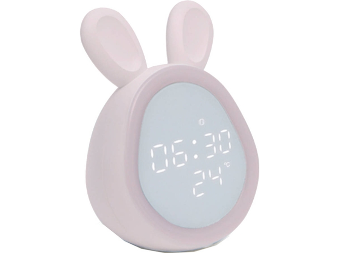 Reloj Despertador WJS CT0867 (Rosa - Digital)