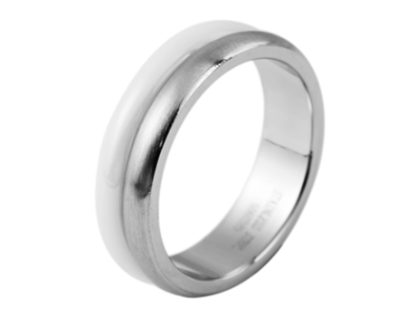 AKZENT Anillo Mujer em Acero Inoxidable – Tam.54 – 0389