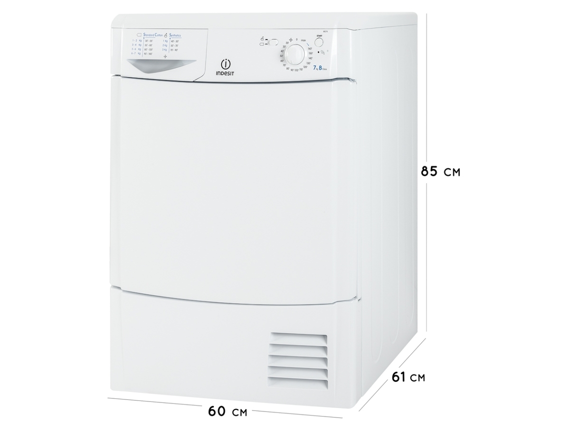 SECADORA CONDENSACION INDESIT 7 KG CLA B - Mi Factory