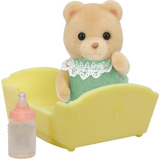 Bebé Oso Pardo sylvanian families conjunto de muñecos niños 5073