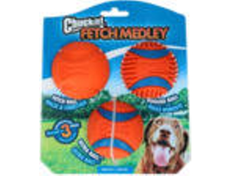 Bolas para Perros CHUCKIT Fetch Medley Ultra 3 und