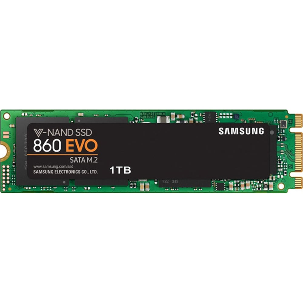 Disco SSD Interno SAMSUNG 860 EVO M.2 1TB (1 TB - M.2 SATA - 550 MB/s)