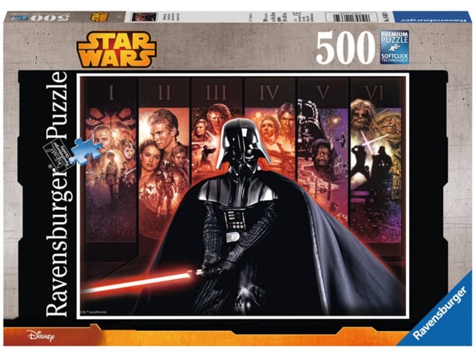 Puzzle RAVENSBURGER Star Wars Saga (500 Piezas)