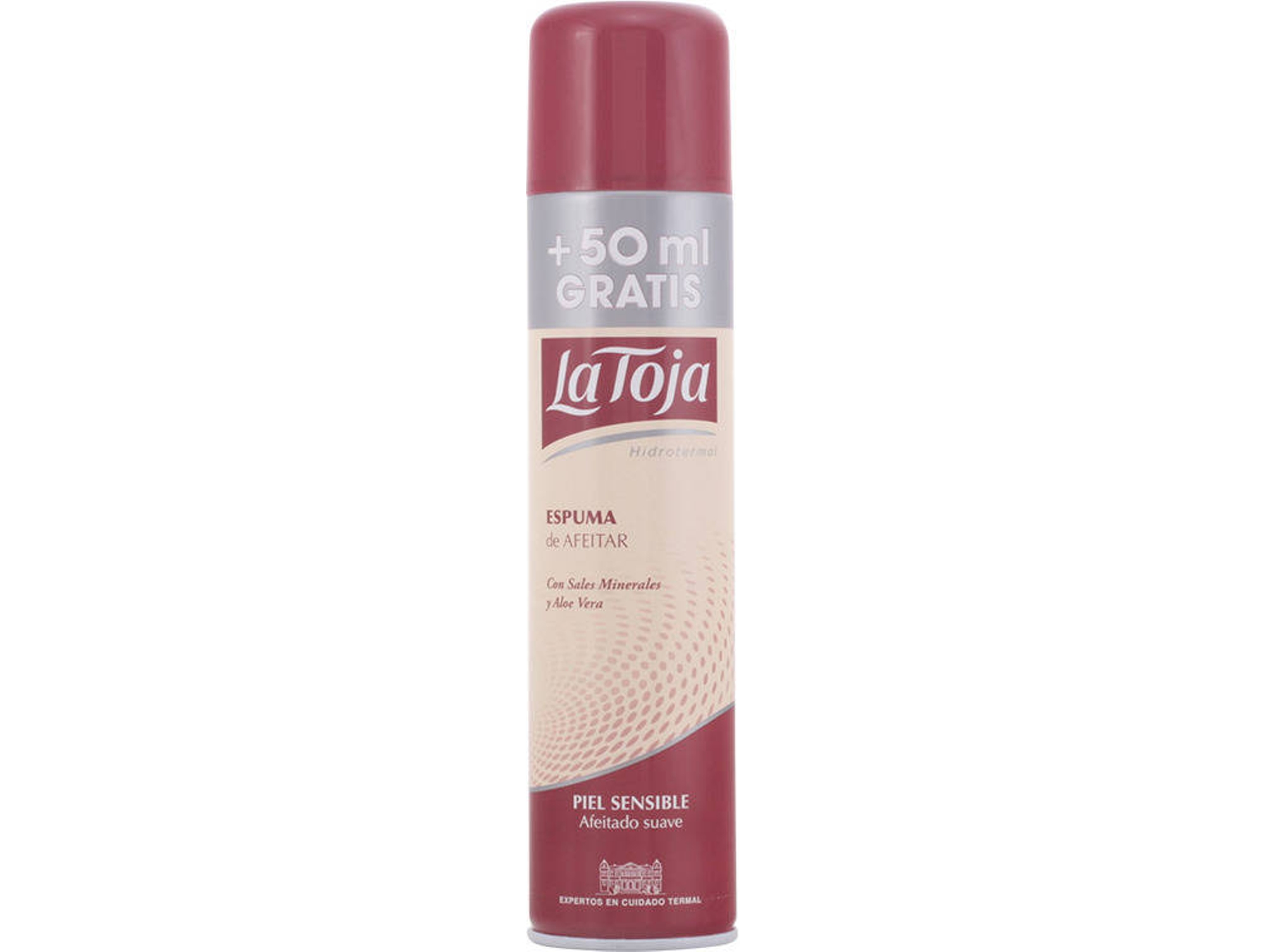 Espuma de Afeitar LA TOJA Piel Sensible Spray (250 ml + 50 ml) | Worten.es