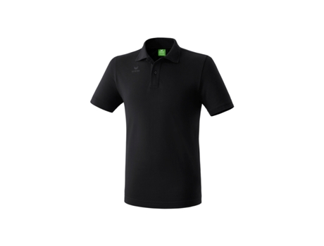 Polo de Hombre para Fútbol ERIMA Teamsport Tam Negro (2XL)