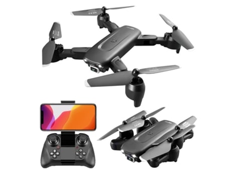 VPCOMERCIAL - Drone ENZONS V12 con Cámara Dual 1080P 3 Baterías Autonomía: 18 Min Negro