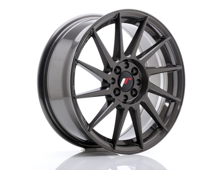 Llanta Japan Racing Jr22 17X7 Et 25 4X100 4X108 Cb 73,1 Gris