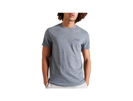 Camiseta para Hombre SUPERDRY (XL - Gris)