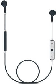 Auriculares Bluetooth ENERGY SISTEM Earphones 1 (In Ear - Micrófono - Noise Cancelling  - Blanco)