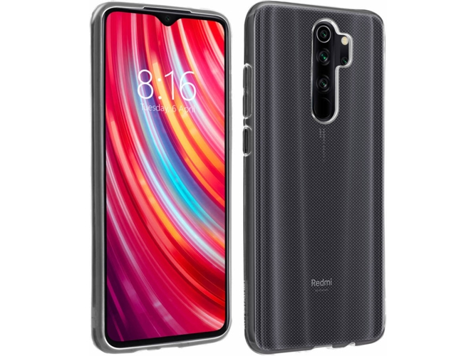 Carcasa Xiaomi Redmi Note 8 Pro AVIZAR TPU-FR-CL-N8P Transparente