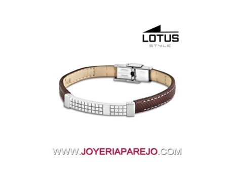 Pulsera LOTUS STYLE LS1756/2/1 Cuero Marrón