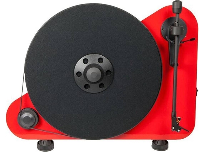 Tocadiscos PRO-JECT Vte-r Vermelho (Manual - Correa - Velocidad: 33 1/3 - 45)