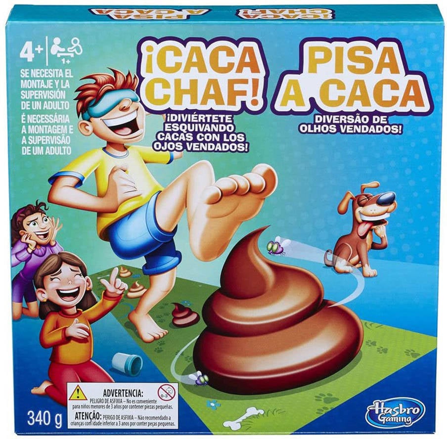 Juego Educativo HASBRO ¡Caca Chaf! (Edad Mínima: 4 Años - 5,7 x 26,5 x 26,6 cm)