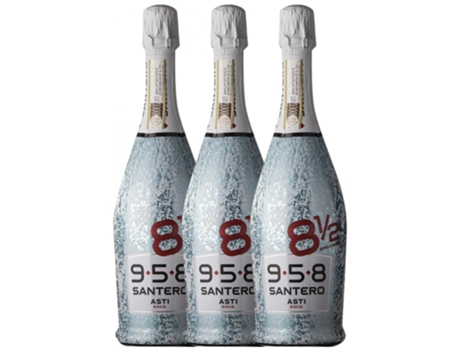 Espumante SANTERO Santero 958 Secco Mascate Blanco Brut Asti (0.75 L - 3 unidades)