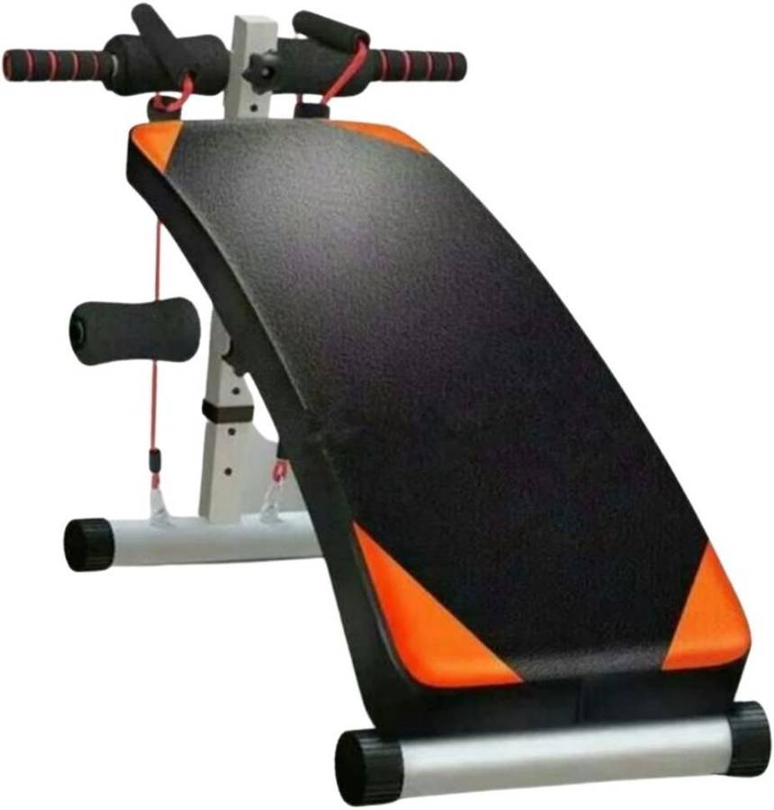 Banco de Musculación FITNESS TECH  Abdominal Naranja