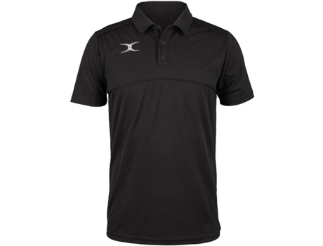 Polo para Hombre GILBERT Photon Negro para Rugby (L)