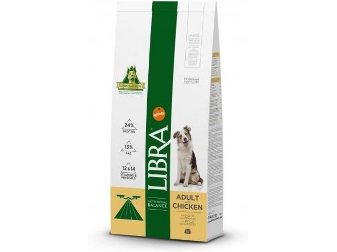 Pienso para Perros LIBRA (15Kg - Seco - Adulto - Sabor: Pollo)