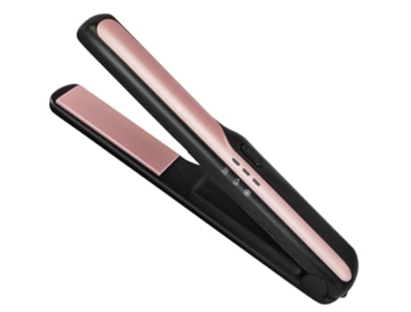 Plancha de pelo recargable por USB, inalámbrica, portátil, herramienta alisadora de pelo con temperatura ajustable, 2400Mah, color blanco BISBISOUS