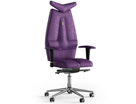 Silla de Oficina KULIK SYSTEM Tejido a Jato Antara (Violeta -130x50x50cm)