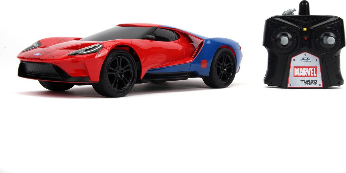 Coche Teledirigido Spiderman 2017 Ford GT: Spiderman a toda velocidad