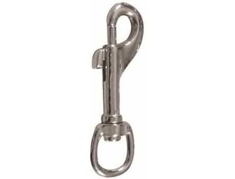 Mosquetón para Perros TRIXIE 1 (Plateado - 5 x 1.3 cm - Metal)