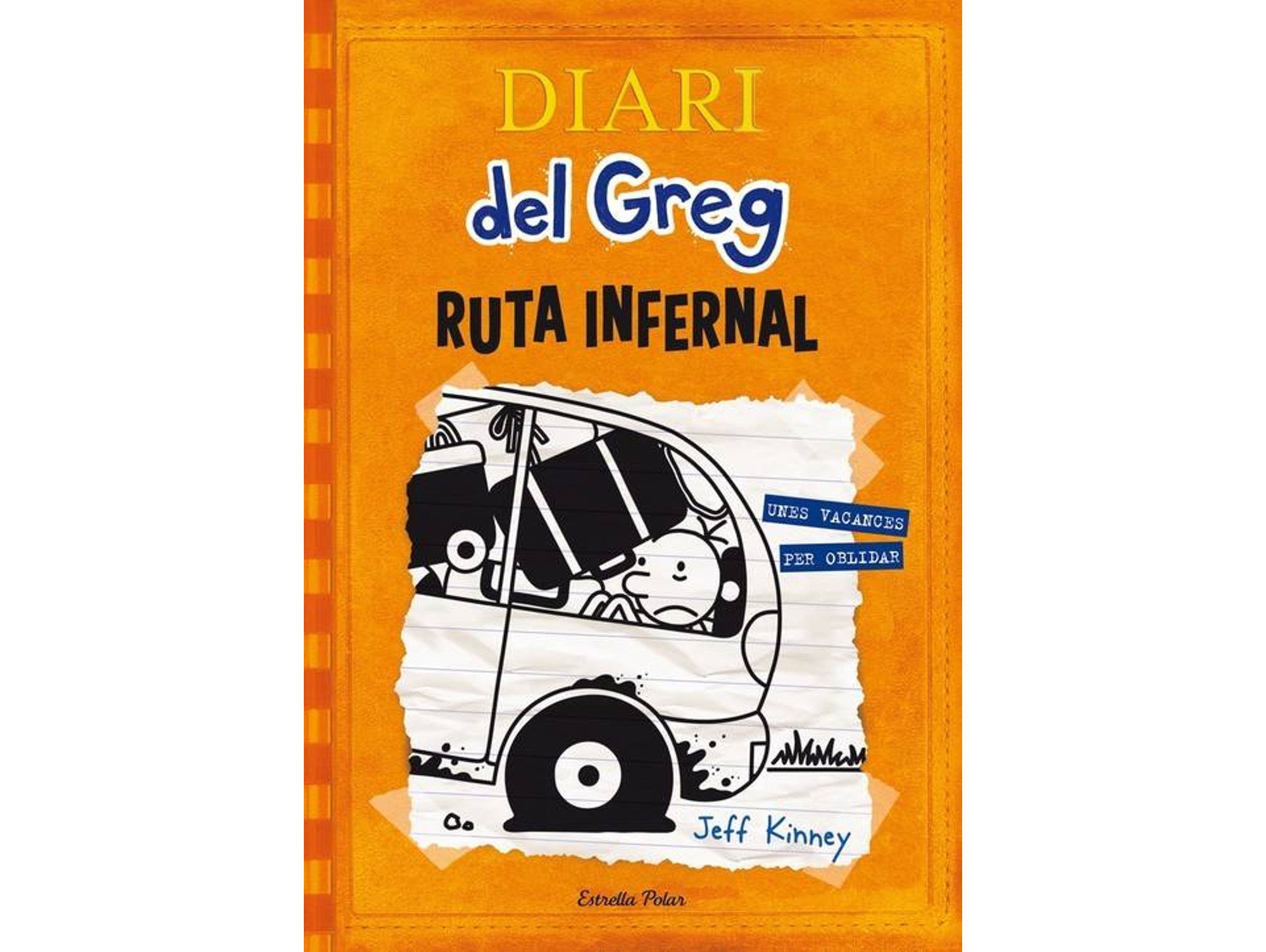 Libro Ruta Infernal de Jeff Kinney