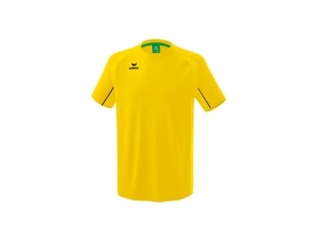 Camiseta de Niña ERIMA Multicolor Poliéster Amarillo (10 años)