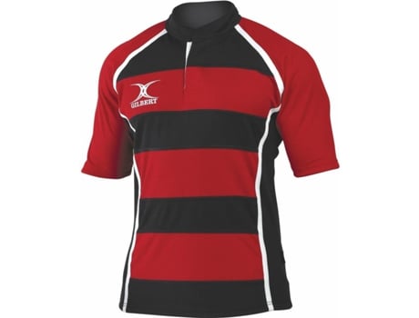 Camiseta de Niños para Rugby GILBERT Xact Rojo (12/13 Años)