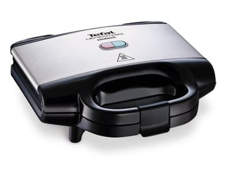 Sandwichera Tefal Ultracompacta 700 W Negro Acero Inoxidable