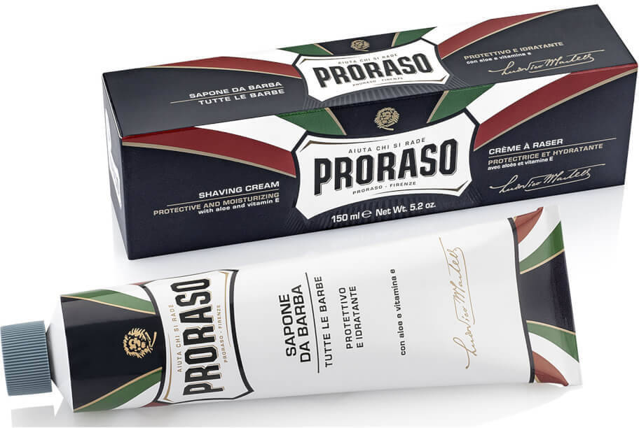 After Shave PRORASO Blue Man Aloe And Vitamin E  Shaving Soap In A Tube   (Shaving Soap in a Tube, 150ml)