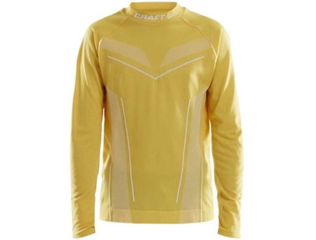 Ropa interior Unisex CRAFT Pro Control Seamless Amarillo para Fútbol (122 - 128 cm)