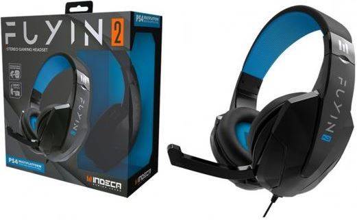 Auriculares Gaming INDECA Fuyin 2 (PS4 - Over Ear - Microfone - Negro)