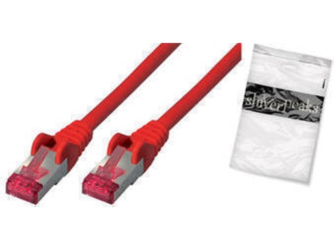 Cable de Red SHIVERPEAKS (RJ45 - 3 m - Rojo)