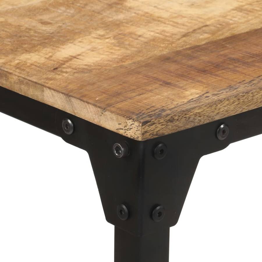 Mesa de Comedor VIDAXL 321973 (Marrón - Madera - 140 x 70 x 76 cm)