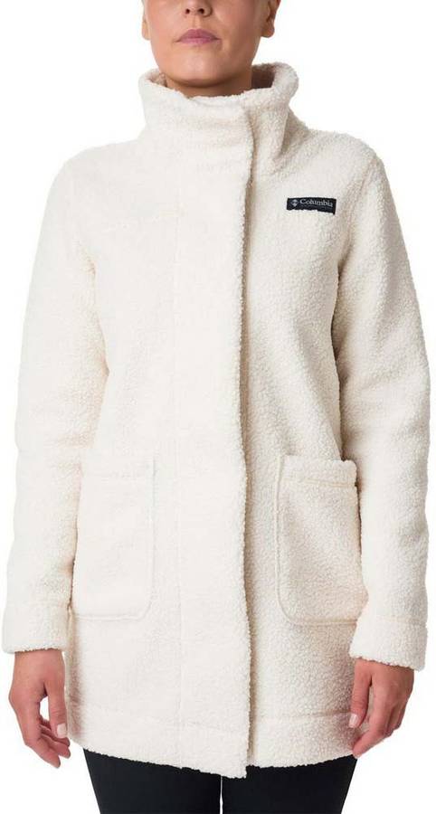 Abrigo Polar para Mujer COLUMBIA Panorama Lang Beige para Montaña (XL)