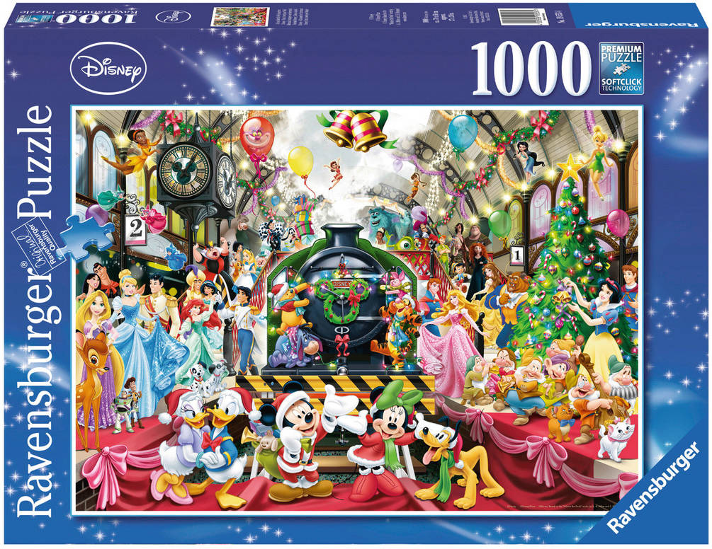 Puzzle RAVENSBURGER Navidad Disney (1000 Piezas)