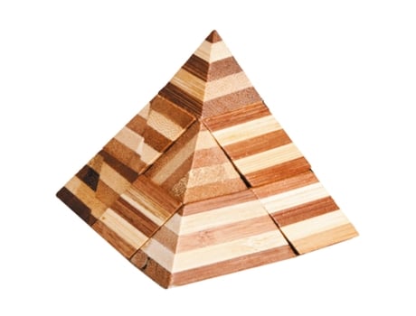 Puzzle FRIDOLIN (Madera - Beige - 9 x 9 x 9 cm)