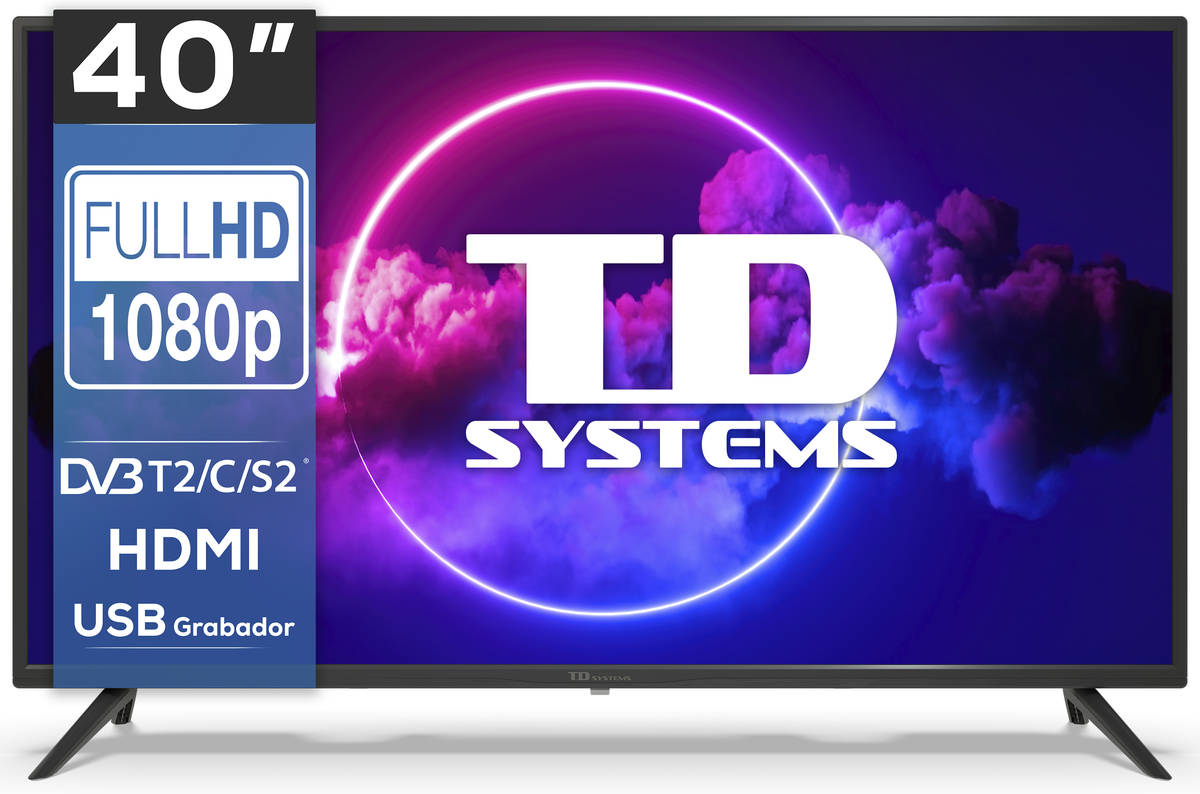 TV TD SYSTEM K40DLX14F (LED - 40'' - 102 cm - Full HD)