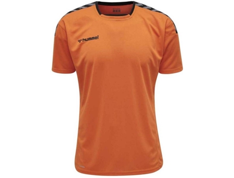 Camiseta de Hombre para Fútbol HUMMEL Authentic Poly Naranja (L)